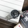Мужские часы Curren 8375 Silver-Black