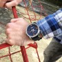 Мужские часы Curren 8305 Silver-Blue