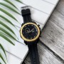 Мужские часы Sanda 6012 Black-Gold