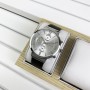 Мужские часы Guardo B01312-2 Dark Brown-Silver-White