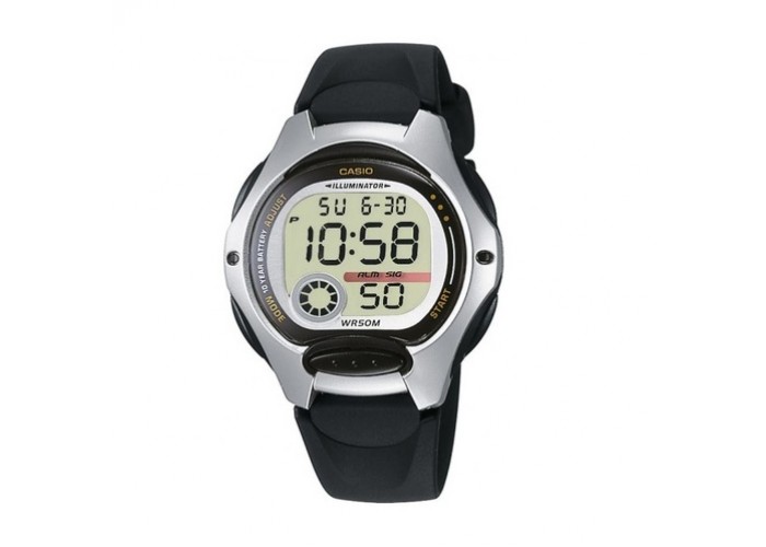 Женские часы Casio LW-200-1AVEF Black-Silver