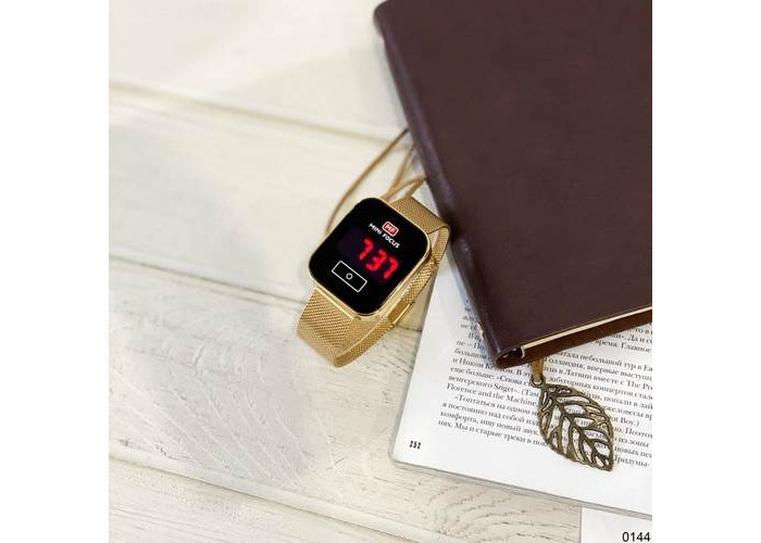 Мужские часы Mini Focus MF0340G Gold-Black