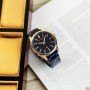 Мужские часы Curren 8366 Blue-Gold