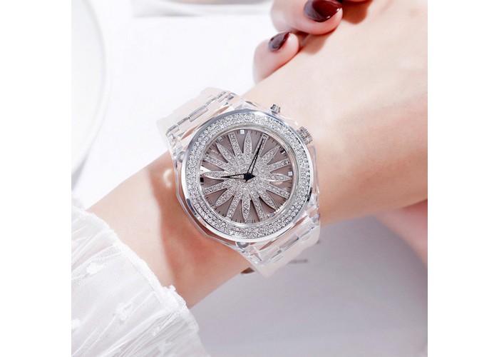 Женские часы Skmei 1536 White-Silver