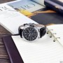 Мужские часы Forsining 319 Black-Silver-Black
