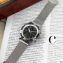Мужские часы Guardo B01352(2)-1 Silver-Black