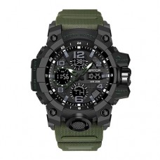 Мужские часы Sanda 6021 Green-Black