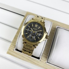 Женские часы Guardo 11463-2 Gold-Brown
