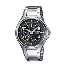 Мужские часы Casio EF-316D-1AVEG Silver-Black