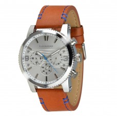 Мужские часы Guardo 011401-1 Brown-Silver