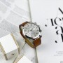 Мужские часы Guardo 011401-1 Brown-Silver