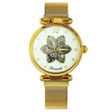 Женские часы Forsining 1171 Gold-White