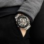 Мужские часы Curren 8336 Silver-Black