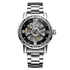 Женские часы Forsining S1201 Silver-Black