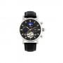 Мужские часы Brucke J025 Black-Silver