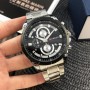 Мужские часы Curren 8360 Silver-Black
