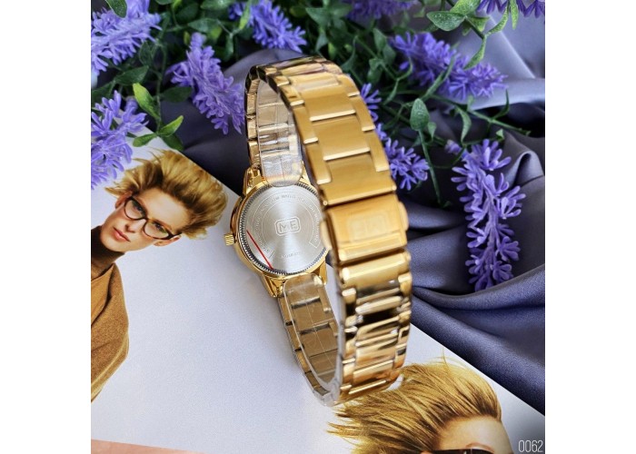 Женские часы Mini Focus MF0226L Gold-White Diamonds