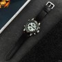 Мужские часы AMST 3022P Silver-Black-Silver Smooth Wristband