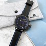 Мужские часы Megalith 8051M Black-Dark Gray-Blue
