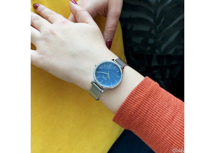 Женские часы Chronte 8115C Silver-Blue