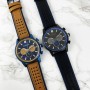 Мужские часы Guardo 007576-4 Brown-Blue