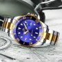 Мужские часы Megalith 0037M Silver-Gold-Blue