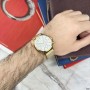 Мужские часы Guardo 012077-5 Gold-White
