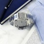 Мужские часы Guardo 011653-2 Silver-Blue-White