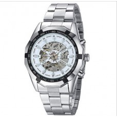 Мужские часы Winner 8042 Silver-Black-White