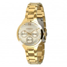 Женские часы Guardo 012244-2 Gold-White