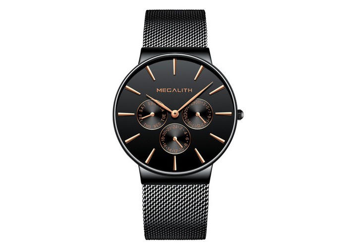 Часы Мужские часы Megalith 0047M-6 All Black