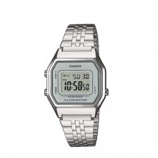 Женские часы Мужские часы Casio LA680WA-7EF All Silver
