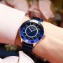Женские часы Curren 9066 Blue-Cuprum