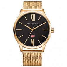 Мужские часы Mini Focus MF0018G Gold-Black