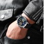 Мужские часы Megalith 8083M Blue-Silver