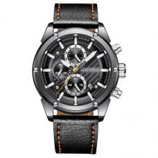 Мужские часы Mini Focus MF0161G Black-Silver