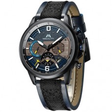 Мужские часы Megalith 8083M Blue-Black