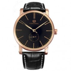 Мужские часы Forsining 1164 Gold-Black