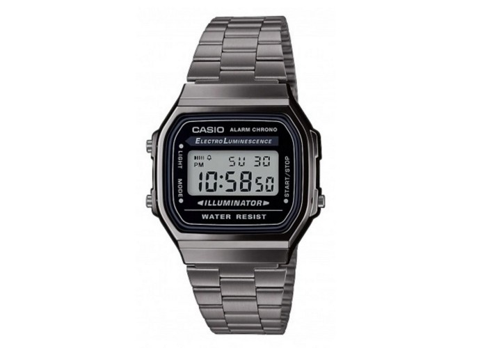 Мужские часы Casio A168WEGG-1AEF All Black