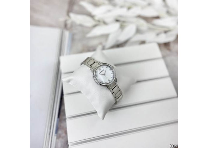 Женские часы Mini Focus MF0226L Silver-White Diamonds