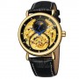 Мужские часы Forsining 1125 Gold-Black