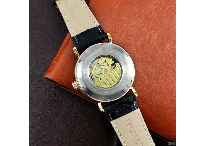Мужские часы Forsining 1125 Gold-Black