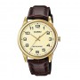 Мужские часы Casio MTP-V001GL-9BUDF Brown-Gold