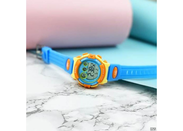 Женские часы Skmei 1451 Blue-Yellow