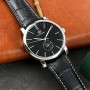 Мужские часы Forsining 1164 Silver-Black
