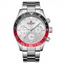 Мужские часы Naviforce NF9147 Silver-White-Red