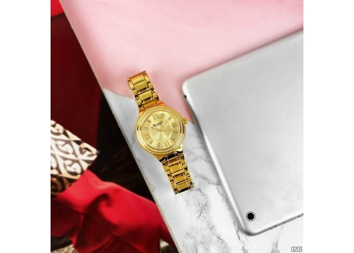 Женские часы Curren 9004 Gold