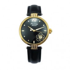 Женские часы Forsining 094 Black-Gold