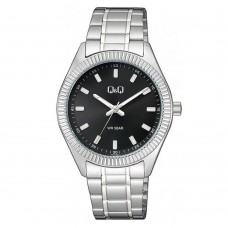 Мужские часы Q&Q QZ48J202Y Silver-Black