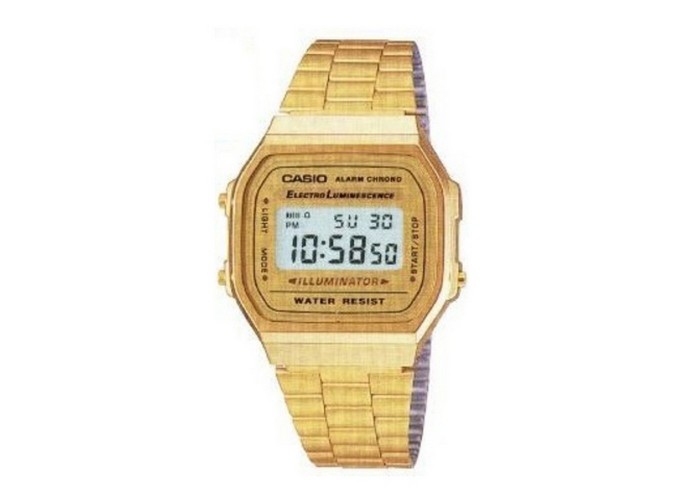 Мужские часы Casio A168WG-9EF All Gold